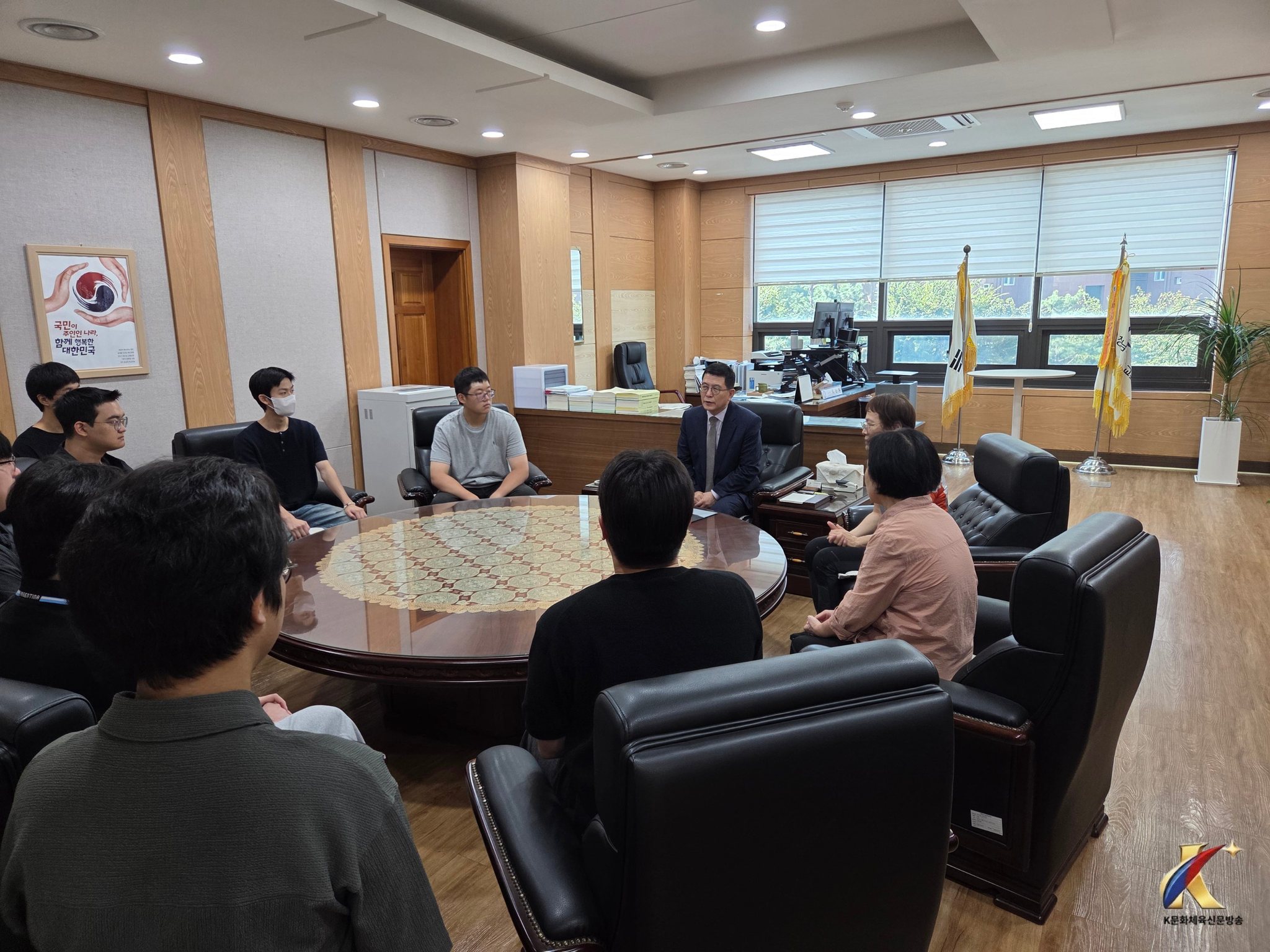 천안교육지원청, 추석 명절 현장근무자 격려