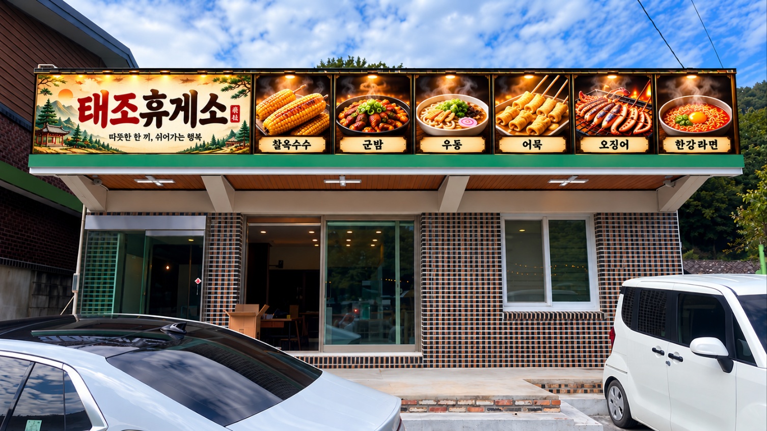 A meal and a moment of rest on the way to and from Taejosan: Taejo Rest Stop aims to become a new Cheonan landmark