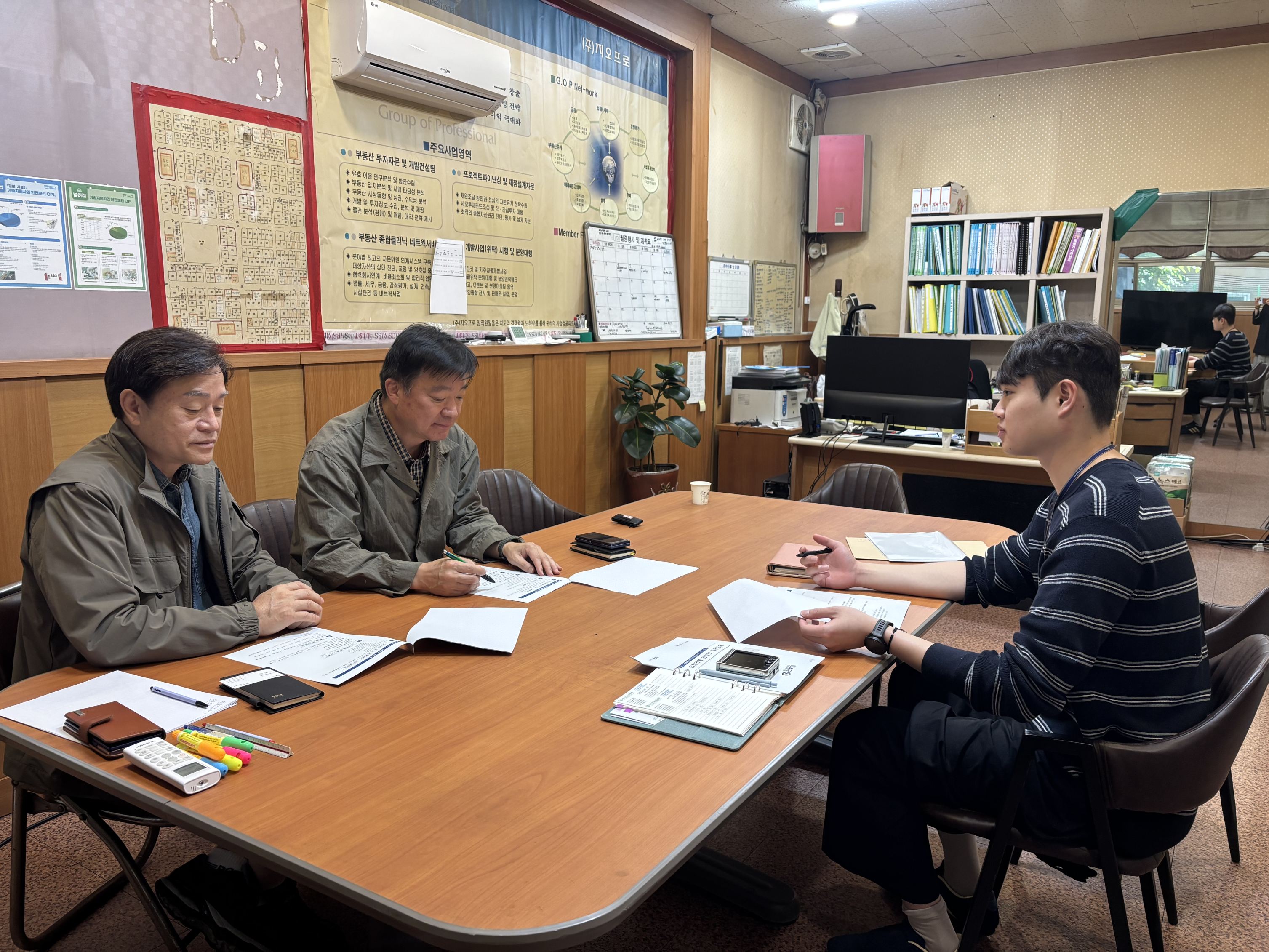 Cheonan City, conducted 'on-site practical training' for building managers of collective buildings.